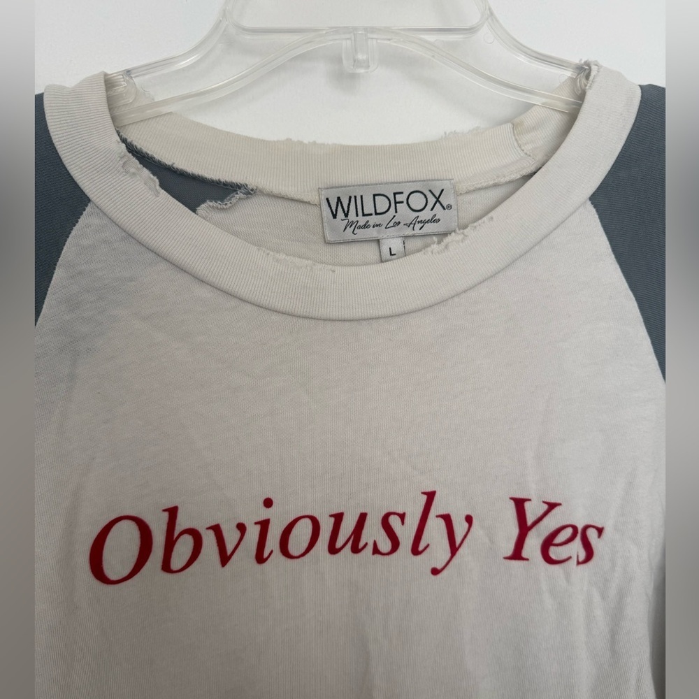Wildfox obviously, yes long sleeve - Picture 2 of 4